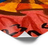 Carnaval - Avond van de Zon Perfect Poster (Hoek)