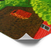 Carnaval bij de strand poster (Hoek)