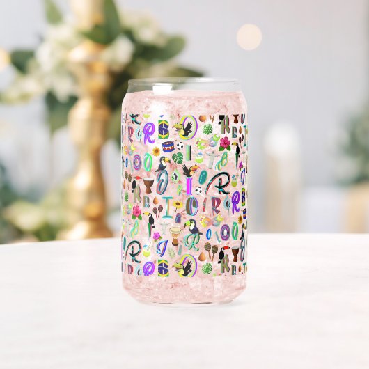 Carnaval Blikvorm Glas (Insitu (Huwelijk))