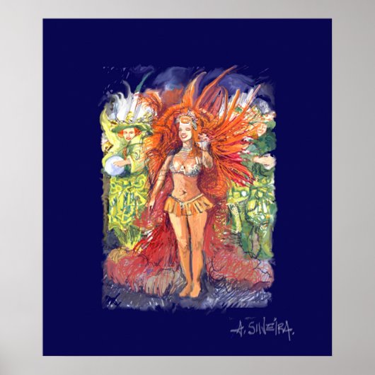 Carnaval Brasil Poster (Voorkant)