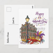 Carnaval Briefkaart (Voorkant / Achterkant)