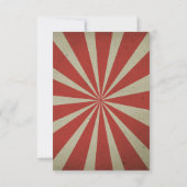 Carnaval bruiloft RSVP (Achterkant)