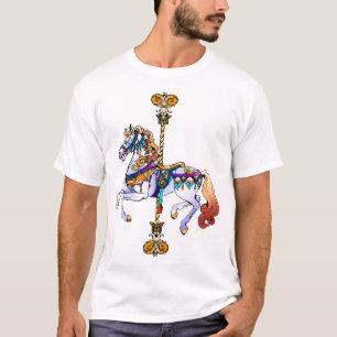 Carnaval Carrousel Paard Design T-shirt