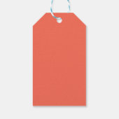 Carnaval Circus & Dieren Verjaardag Dank u Cadeaulabel (Achterkant)