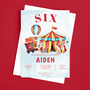 Carnaval Circus Festival 6e verjaardag Kaart