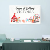 Carnaval Circus Festival Show Kinderen Verjaardag Spandoek (Beurs)