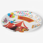 Carnaval Circus Party Papier Bord (Gekanteld)