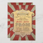Carnaval - Circus  Prom Kaart (Voorkant / Achterkant)