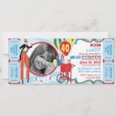 Carnaval Circus Stilt Walker Verjaardag Kaart (Voorkant)