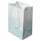 Carnaval Cirque bleu Baby shower Favoriser Sac cad (Dos Angle)