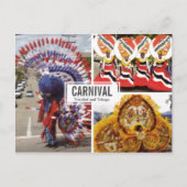 Carnaval Collage (Multi-view) Carte postale (Devant)