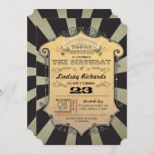 carnaval de bandes noires invitations à la fête d' (Devant / Derrière)