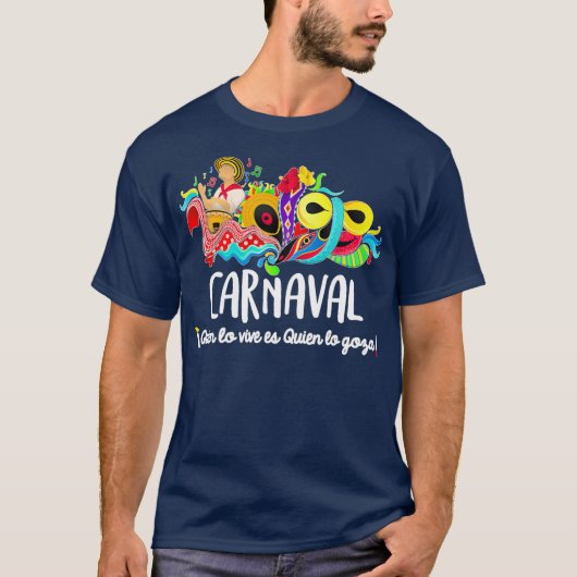 Carnaval de Barranquilla Marimonda T-shirt (Voorkant)