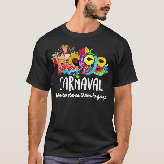 Carnaval de Barranquilla Marimonda T-shirt (Voorkant)