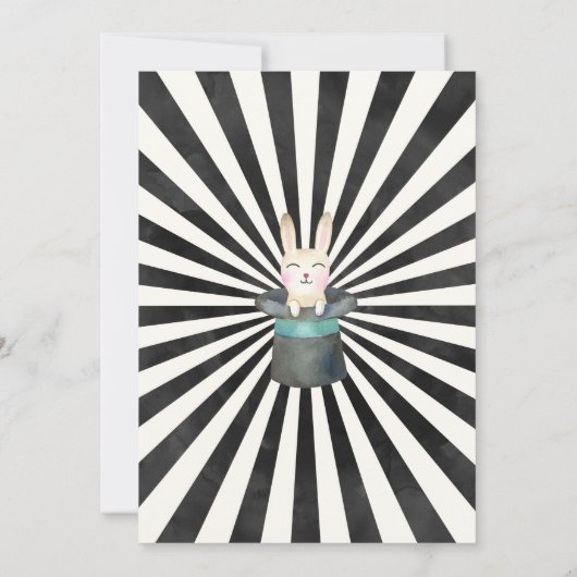 Carnaval de cirque Invitation Cirque Party (Dos)