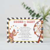 carnaval de cirque livres pour invitation bébé ins (Debout devant)