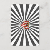 carnaval de cirque livres pour invitation bébé ins (Dos)