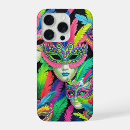 Carnaval de máscara para si divertir iPhone 15 pro hoesje