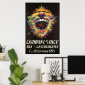 Carnaval de Nice, Roi des gastronomes, Poster (Bureau à domicile)