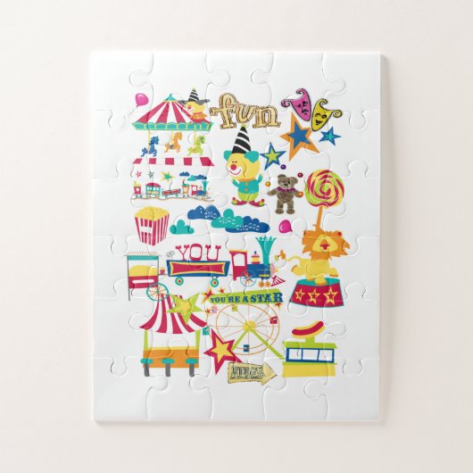 Carnaval de puzzles cirque (Vertical)