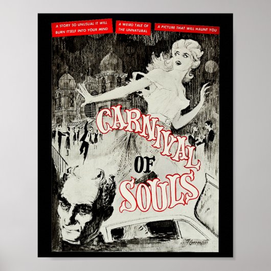 Carnaval Des Âmes Halloween Monster Poster Horreur (Devant)