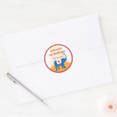 Carnaval Favor Label Sticker (Envelop)