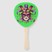 Carnaval handwaaier (Voorkant)