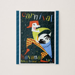 Carnaval Havana Cuba Travel Art Legpuzzel