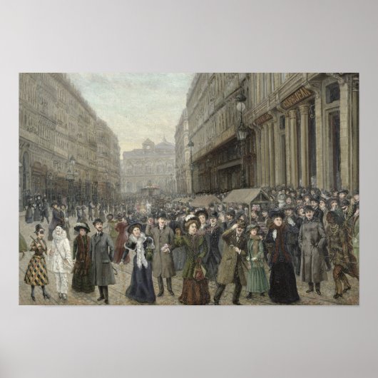 Carnaval in Lille Poster (Voorkant)