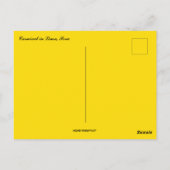 Carnaval in Lima Peru Briefkaart (Achterkant)