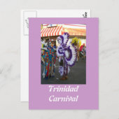 Carnaval in Trinidad Briefkaart (Voorkant / Achterkant)