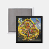 Carnaval in Trinidad Magneet (Voorkant / Achterkant)