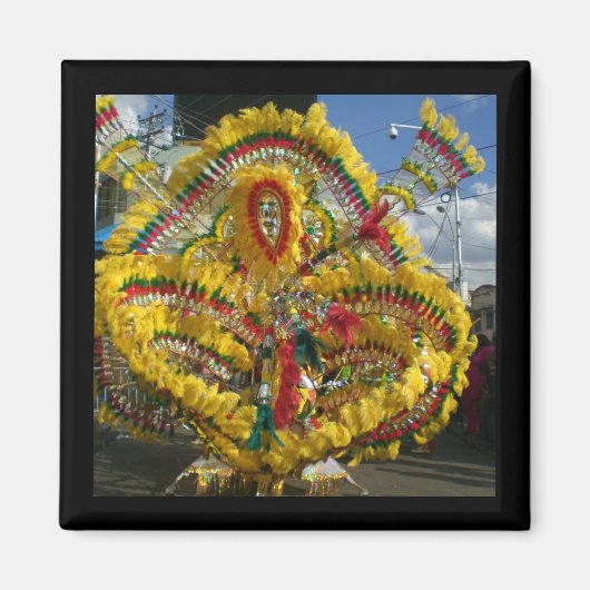 Carnaval in Trinidad Magneet (Voorkant)
