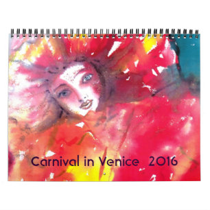Carnaval in Venetië 2016 / Italiaanse Masquerade Kalender