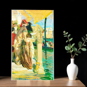 Carnaval in Venetië, Lucien Simon  Poster