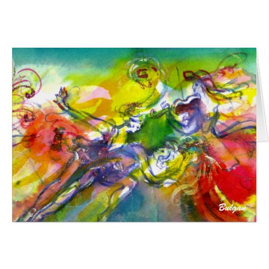 CARNAVAL ITALIEN / Danse, Musique, Théâtre (Devant horizontal)