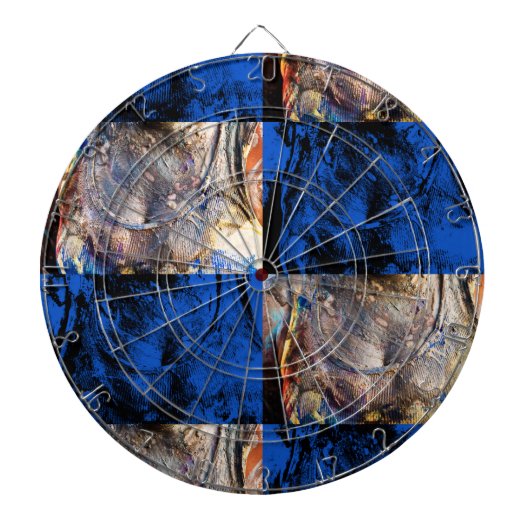 carnaval kist dartbord (Voorkant)