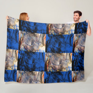 carnaval kist fleece deken