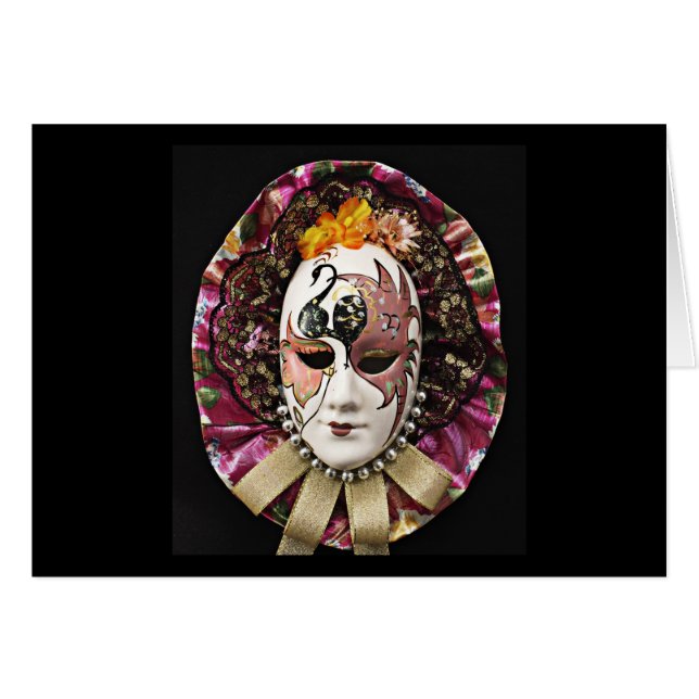 Carnaval, Mardis Gras Mask (Devant horizontal)