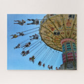 Carnaval Midway Swings Jigsaw Puzzle (Horizontal)