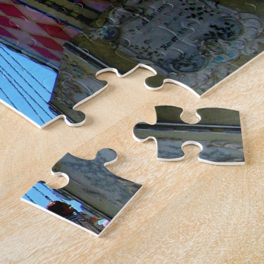 Carnaval Midway Swings Jigsaw Puzzle (Côté)