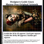 Carnaval Noir Circus Meisje CN4 Decoupage Tissuepapier