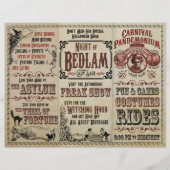 Carnaval Pandemonium Flyer (Devant)