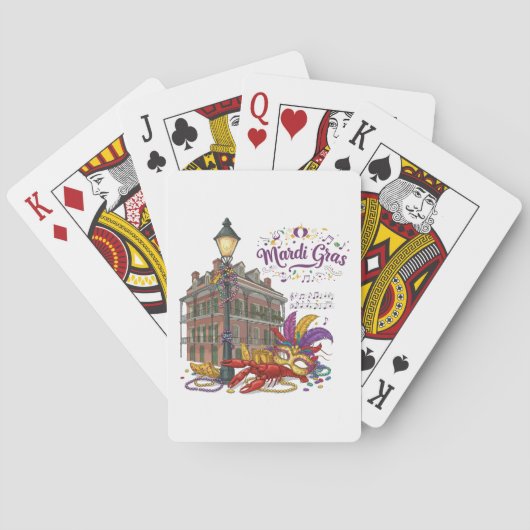 Carnaval Pokerkaarten (Achterkant)