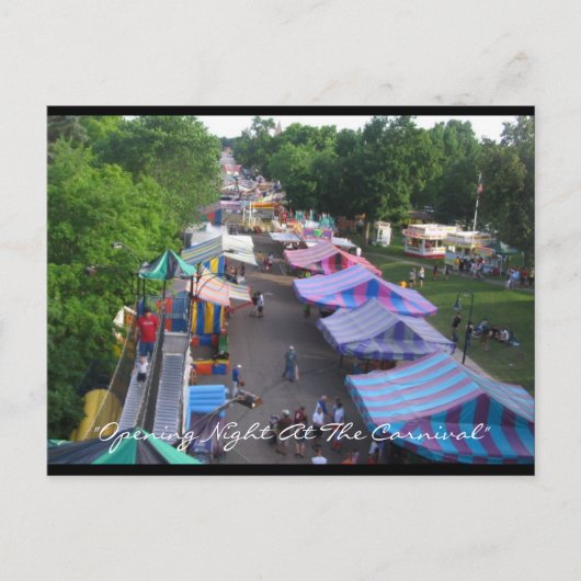 Carnaval Post Kaart (Voorkant)