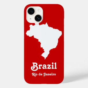 Carnaval Red Festive Brazilië op Emporio Moffa Case-Mate iPhone 14 Hoesje