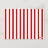 Carnaval Red Party Drapeau Bannière Carte postale (Dos)