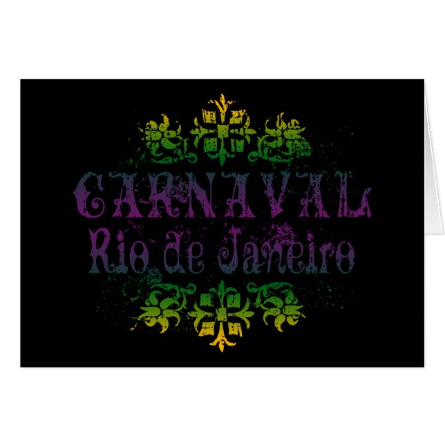 Carnaval Rio de Janeiro (Voorkant Horizontaal)