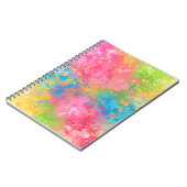 Carnaval Splatter Notitieboek (Linkerzijde)