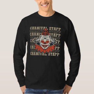 Carnaval Staf Circus Feest Circus Kostuum Carnaval T-shirt